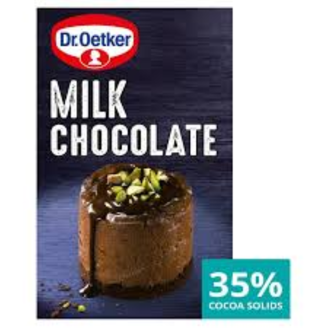 DR.OETKER MILK CHOCOLATE 100G